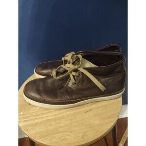 FRYE Men’s Gavin Chukka Boots Dark Brown Leather Lace Up- Size 9